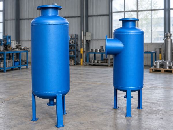 立式角通除污器