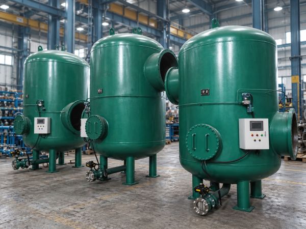 立式角通除污器